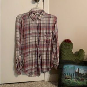Button up flannel size small
